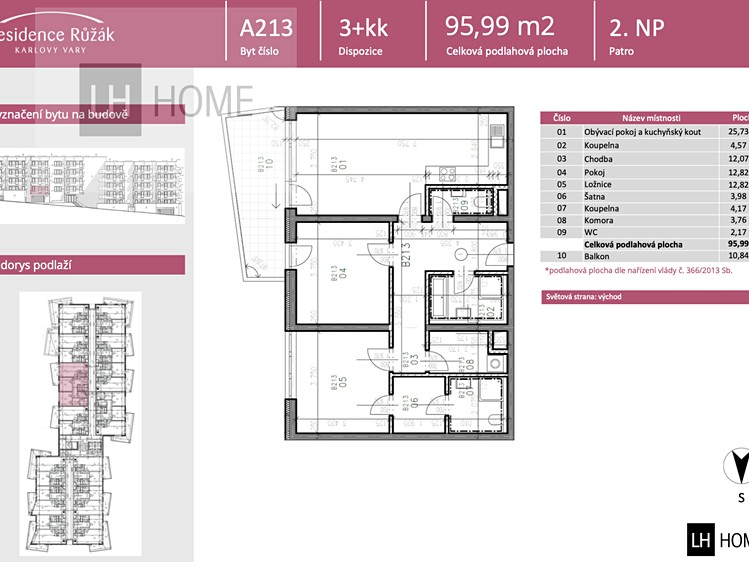 Prodej bytu 3+kk 95 m² - foto 2