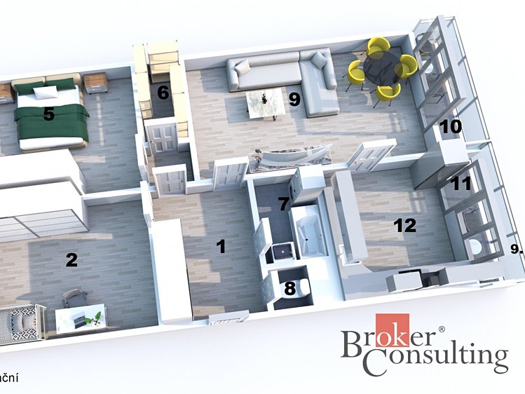 Prodej bytu 3+1 98 m² - foto 2