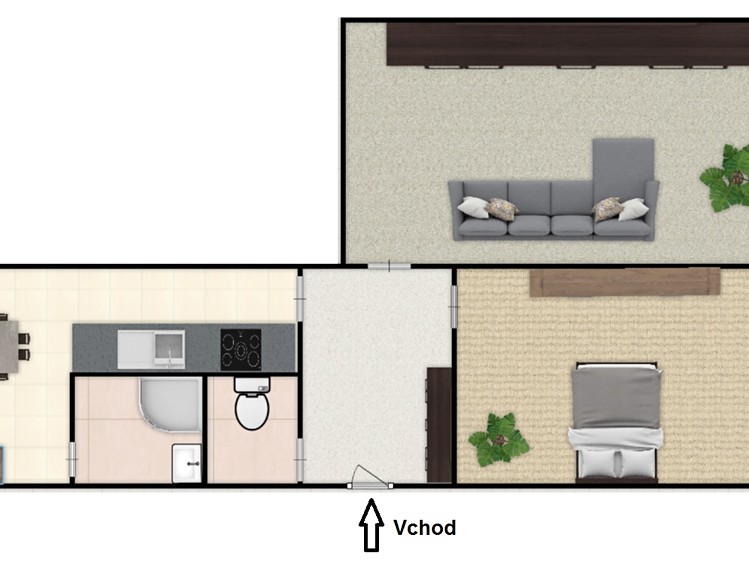 Prodej bytu 2+1 59 m² - foto 4