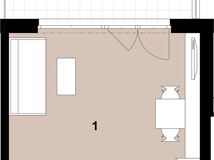 Prodej bytu 1+kk 33 m² - foto 2