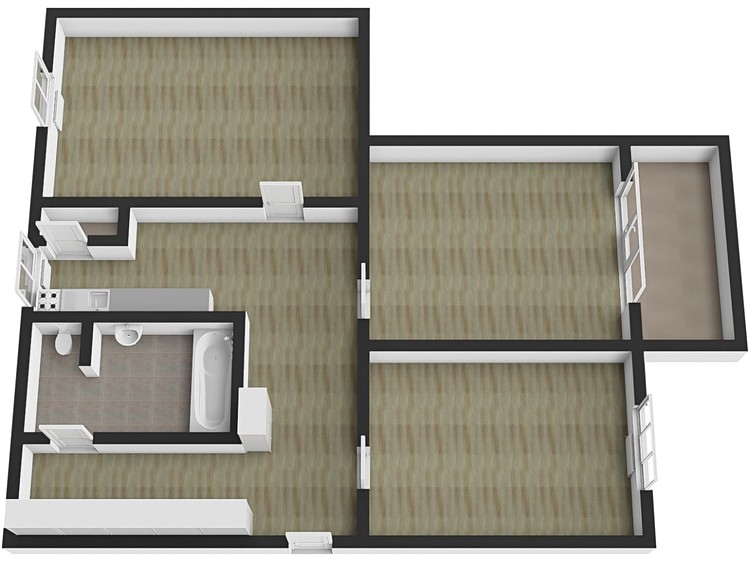 Pronájem bytu 3+1 76 m² - foto 8