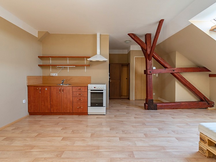 Pronájem bytu 1+kk 34 m² (Podkrovní) - foto 2