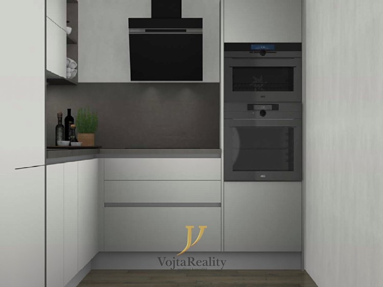 Pronájem bytu 2+kk 49 m² (Jednopodlažní) - foto 3