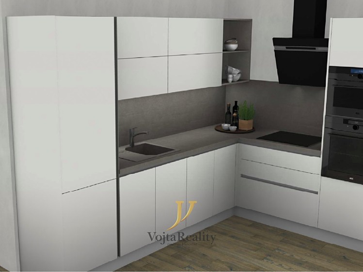 Pronájem bytu 2+kk 49 m² (Jednopodlažní) - foto 2