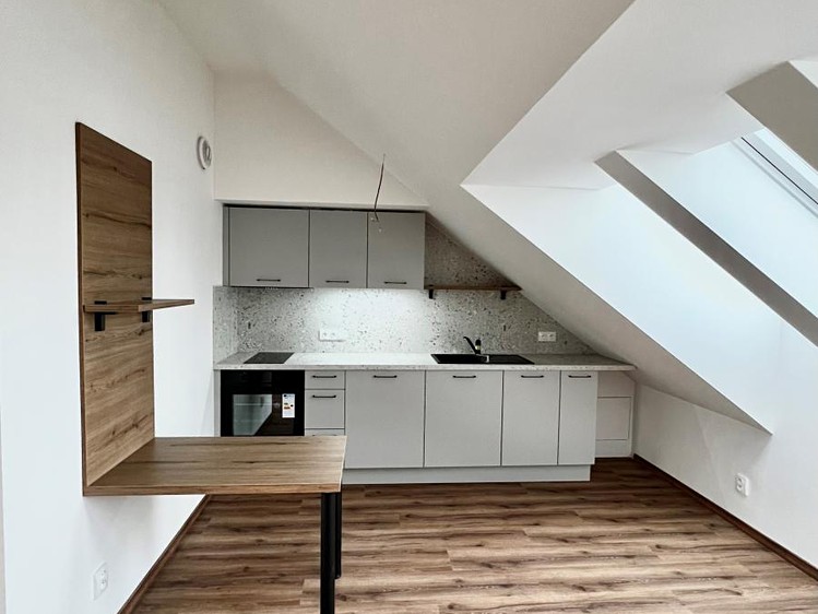 Pronájem bytu 1+kk 37 m² (Podkrovní) - foto 3
