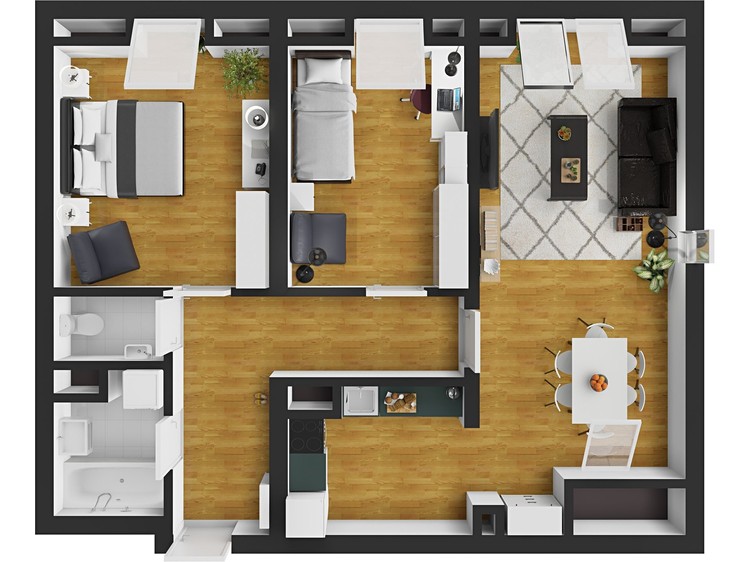 Pronájem bytu 3+kk 75 m² - foto 7
