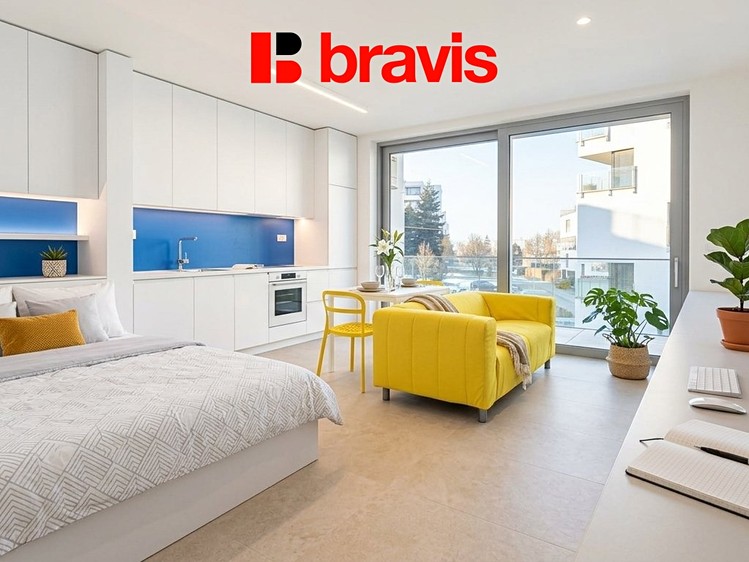 Pronájem bytu 1+kk 33 m² - foto 1