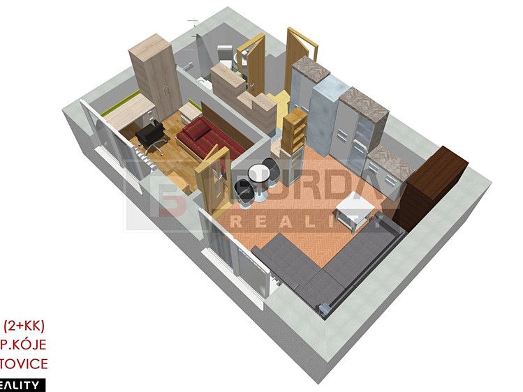 Pronájem bytu 2+kk 28 m² - foto 8