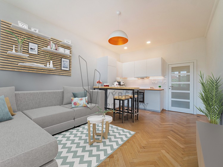 Pronájem bytu 1+kk 28 m² - foto 2
