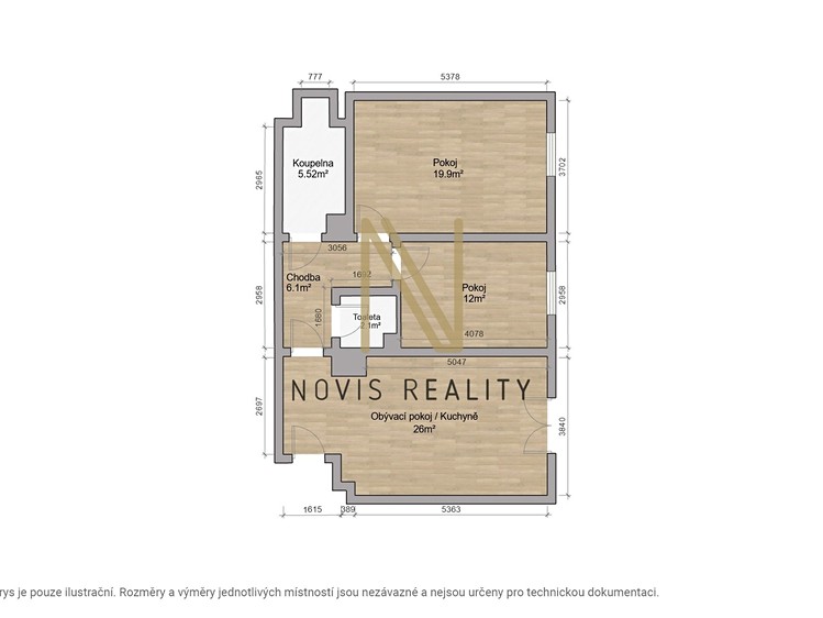 Pronájem bytu 3+kk 72 m² - foto 4