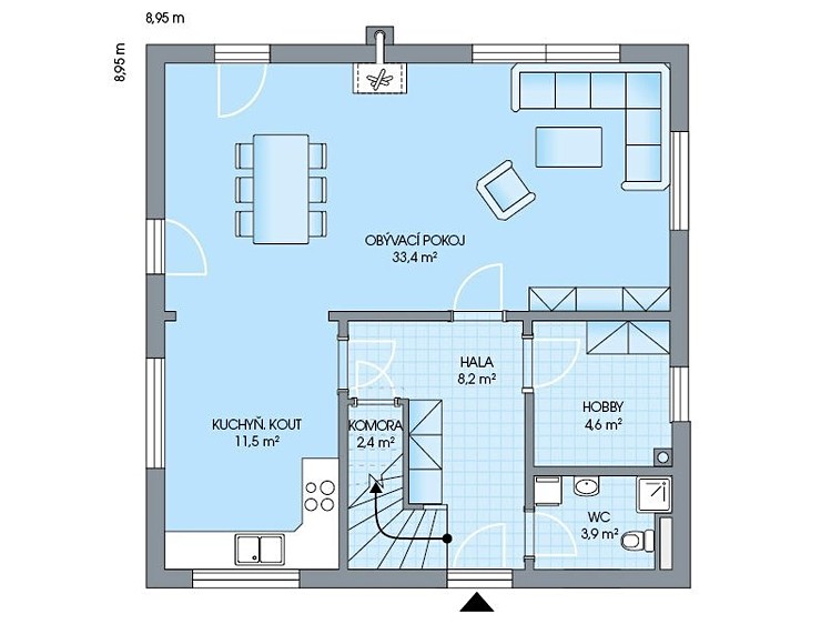 Prodej rodinného domu 127 m², pozemek 540 m² - foto 4