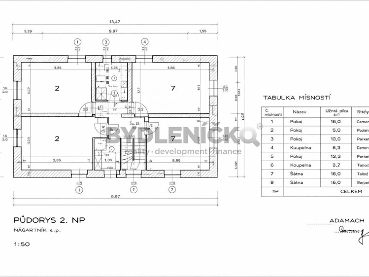 Prodej vícegeneračního domu 456 m², pozemek 4 806 m² - foto 8