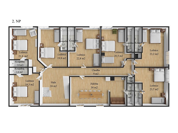 Prodej chalupy 648 m², pozemek 907 m² - foto 7