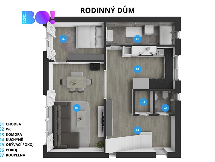 Prodej  rodinného domu 85 m², pozemek 387 m² - foto 7