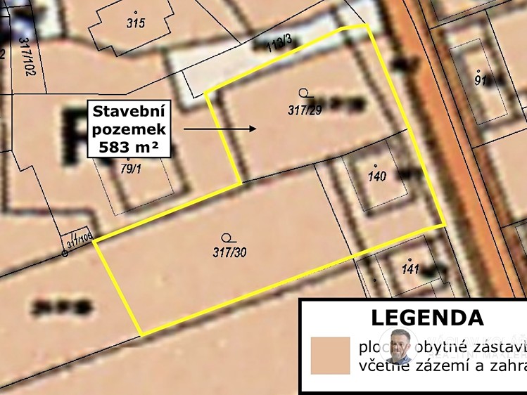 Prodej stavebního pozemku 583 m² - foto 2