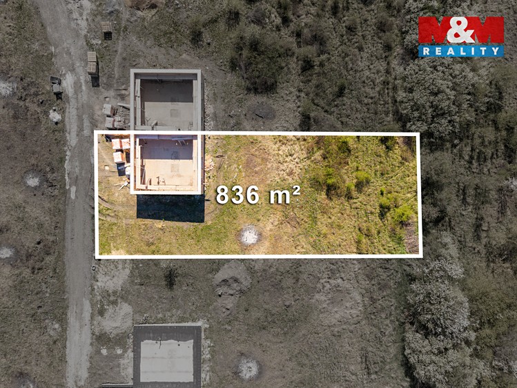 Prodej stavebního pozemku 836 m² - foto 3