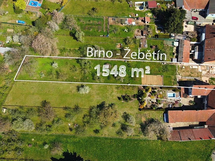 Prodej stavebního pozemku 1 548 m² - foto 1