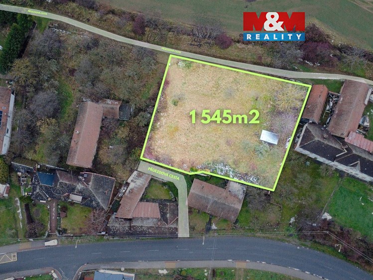 Prodej stavebního pozemku 1 545 m² - foto 1