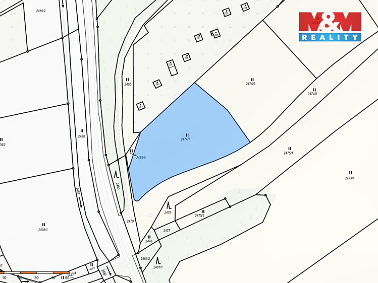 Prodej stavebního pozemku 2 682 m² - foto 6