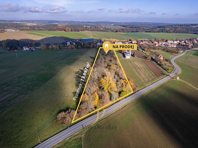 Prodej stavebního pozemku 13 897 m² - foto 5