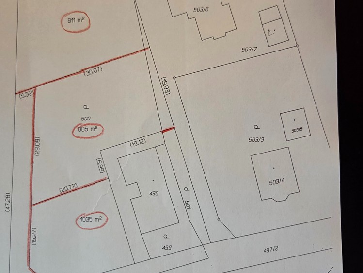 Prodej stavebního pozemku 3 035 m² - foto 3
