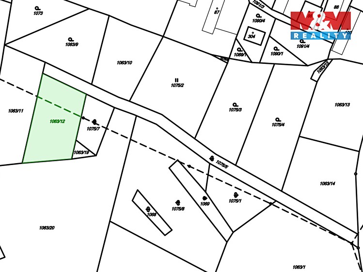 Prodej stavebního pozemku 1 098 m² - foto 3