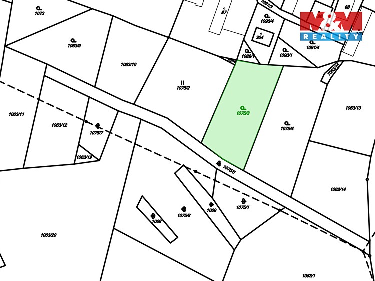 Prodej  stavebního pozemku 1 317 m² - foto 3