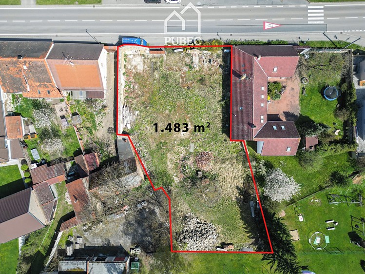 Prodej stavebního pozemku 1 483 m² - foto 1