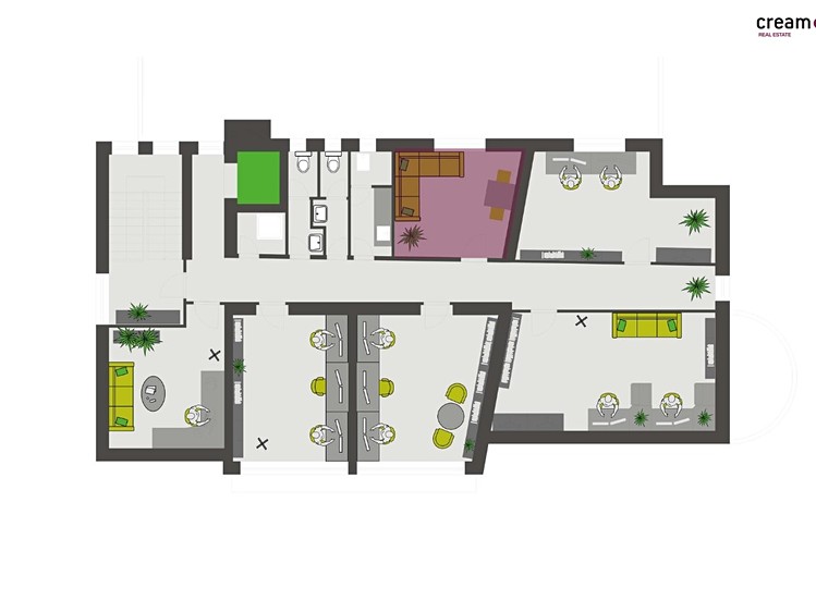 Pronájem kanceláře 14 m² - foto 4