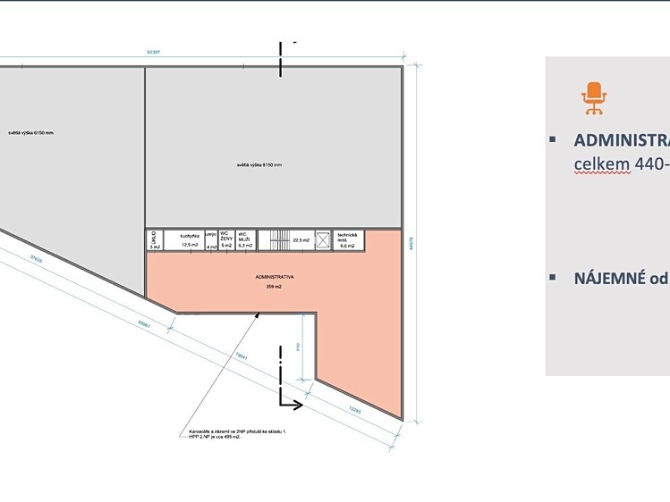 Pronájem obchodního prostoru 2 021 m² - foto 7