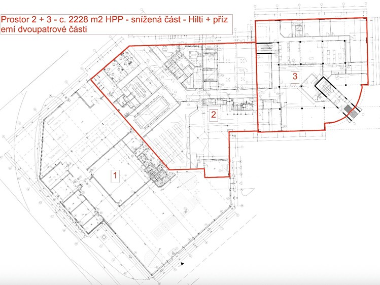 Pronájem kanceláře 2 228 m² - foto 4