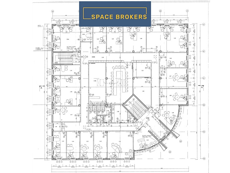 Pronájem kanceláře 2 228 m² - foto 5