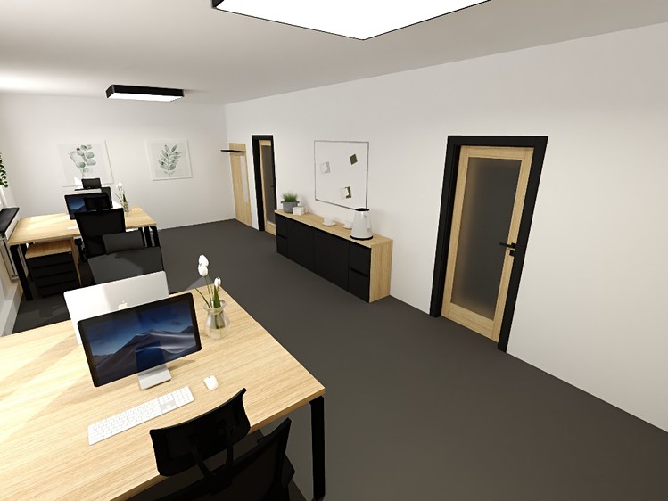 Pronájem kanceláře 220 m² - foto 6