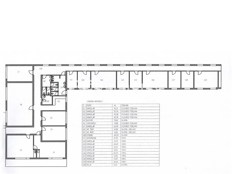 Pronájem kanceláře 66 m² - foto 7