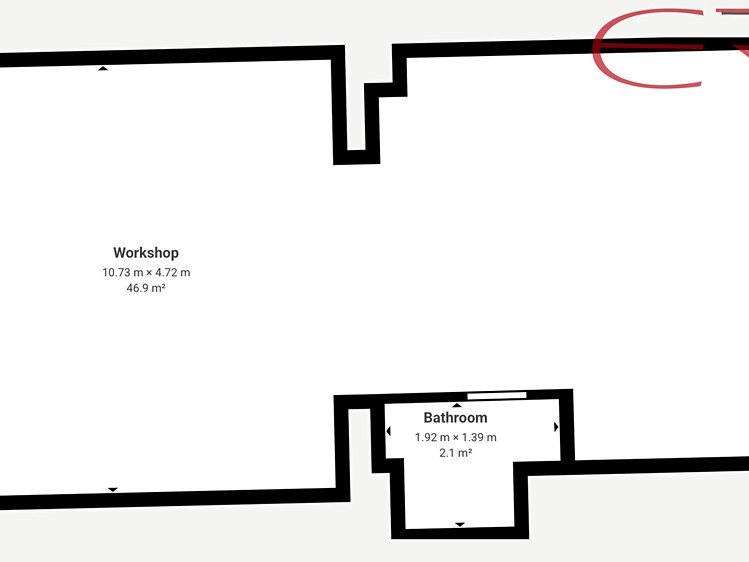 Pronájem obchodního prostoru 49 m² - foto 6