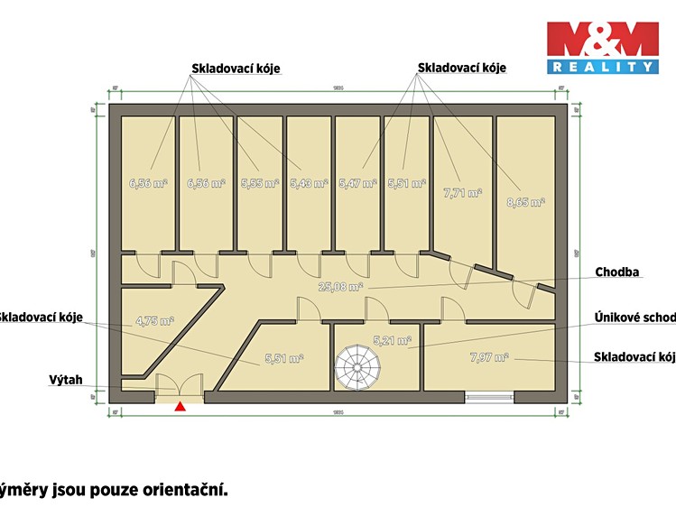 Pronájem skladového prostoru 1 m² - foto 6