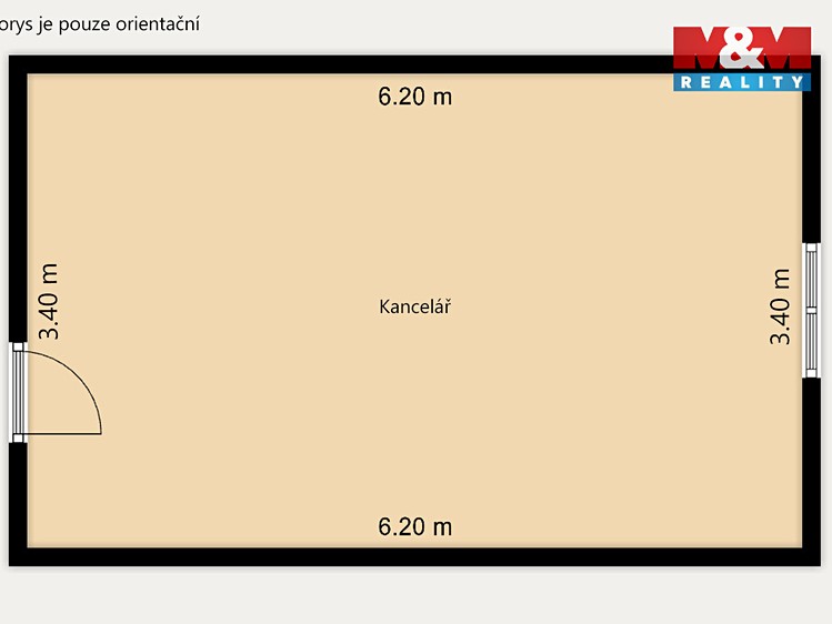 Pronájem kanceláře 21 m² - foto 5