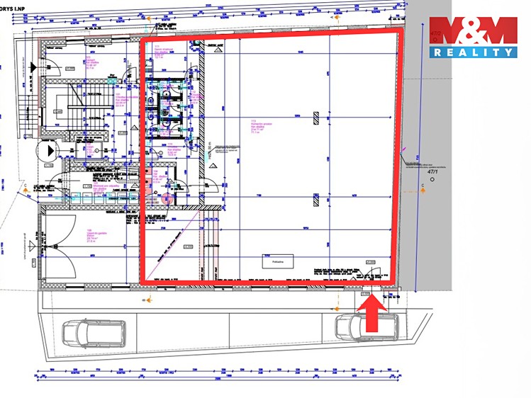 Pronájem kanceláře 244 m² - foto 8