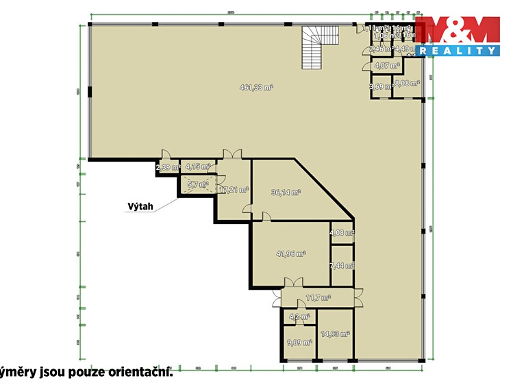 Pronájem skladového prostoru 641 m² - foto 4