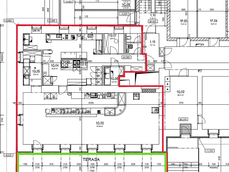 Pronájem restaurace 362 m² - foto 5
