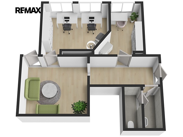 Pronájem kanceláře 19 m² - foto 4