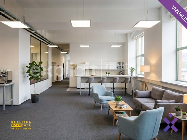 Pronájem kanceláře 421 m² - foto 4