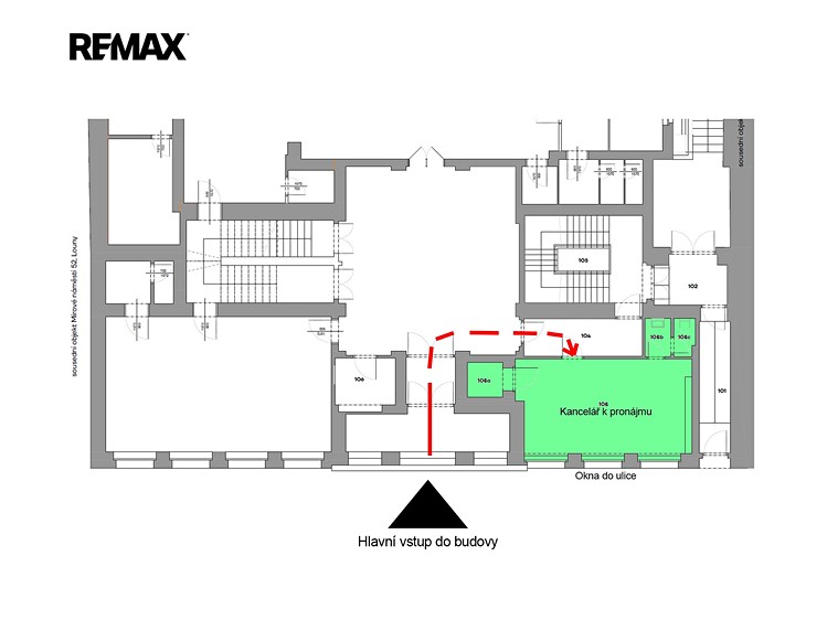 Pronájem kanceláře 31 m² - foto 3