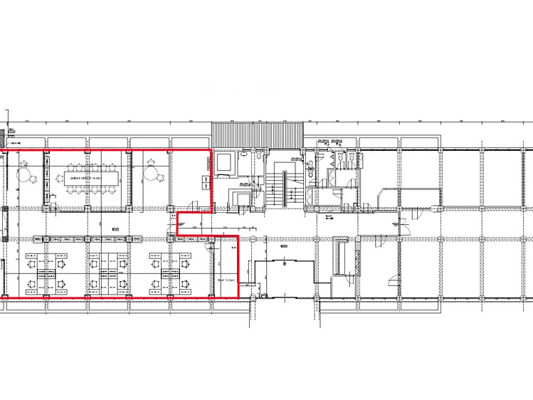 Pronájem kanceláře 260 m² - foto 3