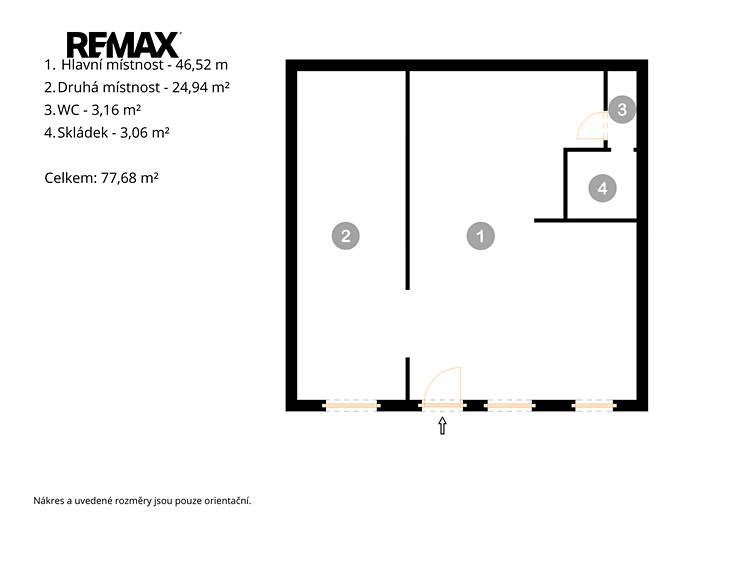 Pronájem obchodního prostoru 78 m² - foto 6