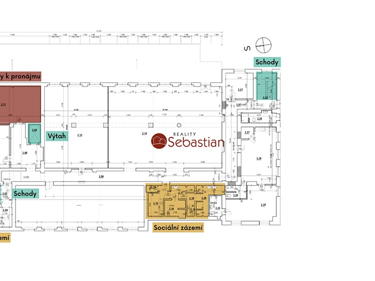 Pronájem kanceláře 26 m² - foto 2