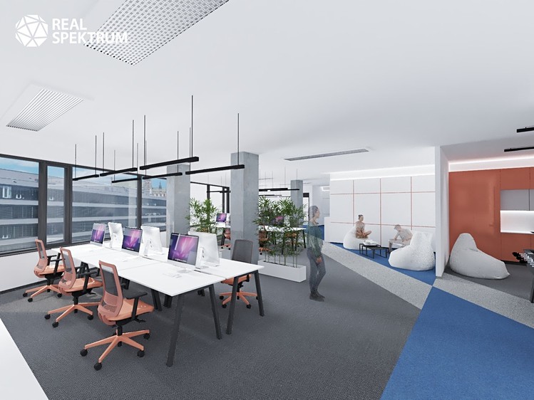 Pronájem kanceláře 160 m² - foto 5