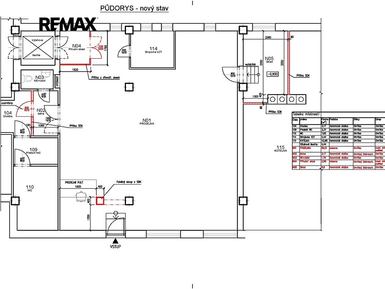 Pronájem obchodního prostoru 107 m² - foto 3