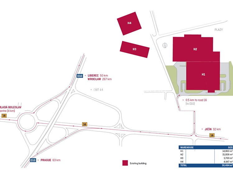 Pronájem výrobní haly, prostoru 4 835 m² - foto 3
