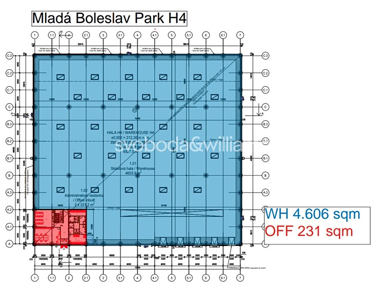 Pronájem výrobní haly, prostoru 4 835 m² - foto 4